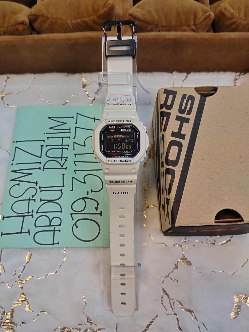 G shock sales lipan bara putih