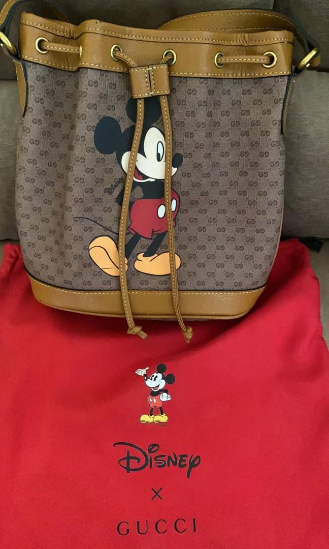 NEW Gucci Disney Mickey Bucket Bag Collector's Item