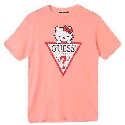 guess hello kitty tee