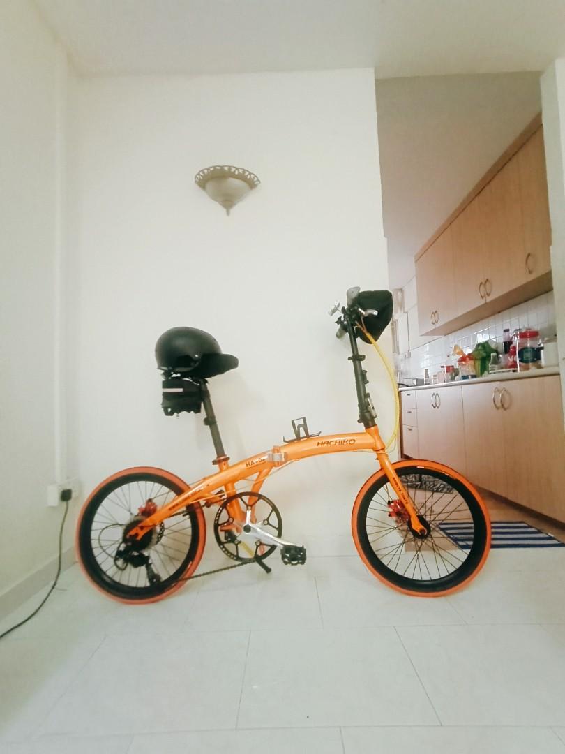 hachiko folding bike Sports Equipment Bicycles Parts Parts Accessories on Carousell
