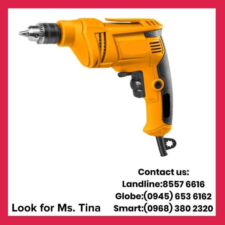 Hand electric drill (plastic clamp) 450W—10mm, Commercial & Industrial