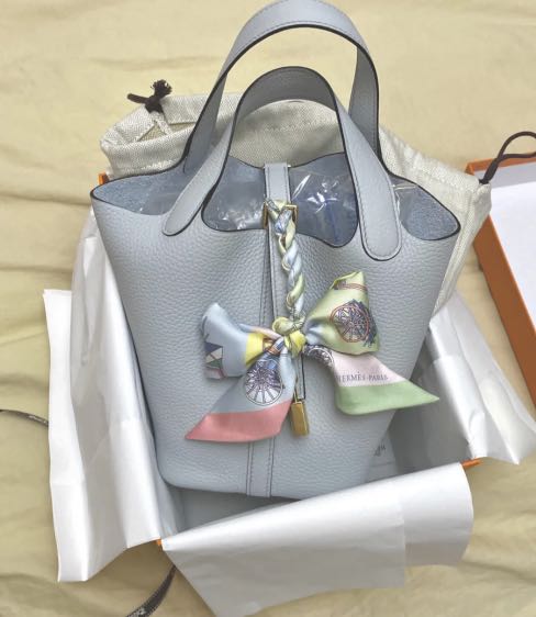 hermes picotin 18 blue