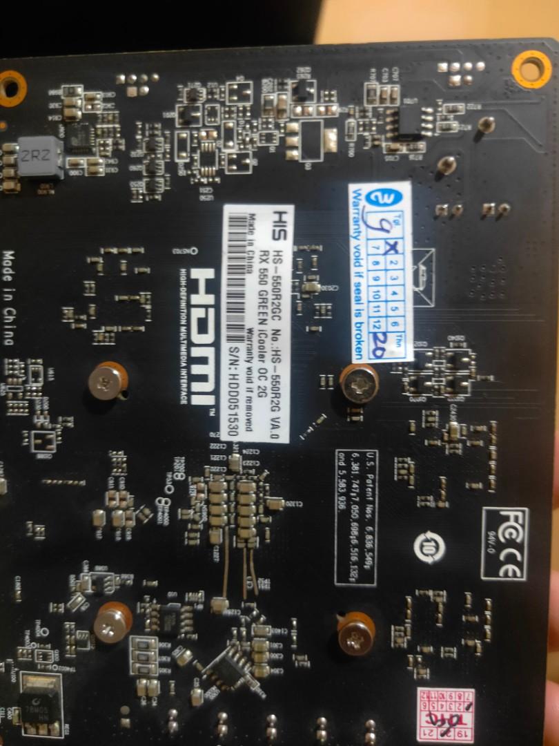 His rx 550 outlet
