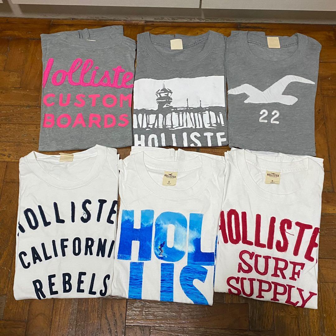 Hollister, Shirts, Hollister California Shirt Mens S Graphic Long Sleeve  Surfer Cotton Navy Blue