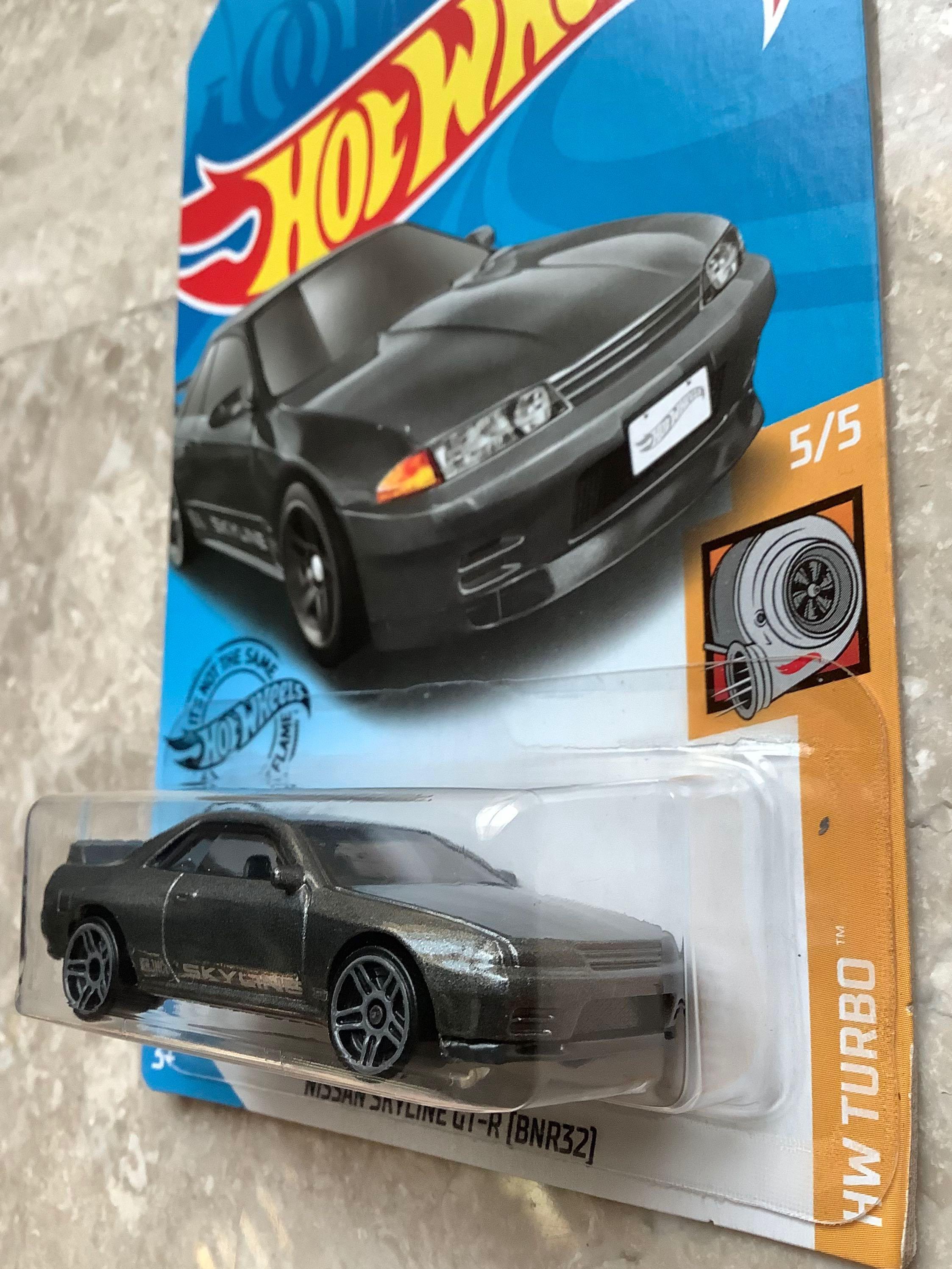 Hot Wheels Nissan Skyline GT-R (BNR32) 1:64 – Fast & Furious Edition, Schwarz Metallic, 2025