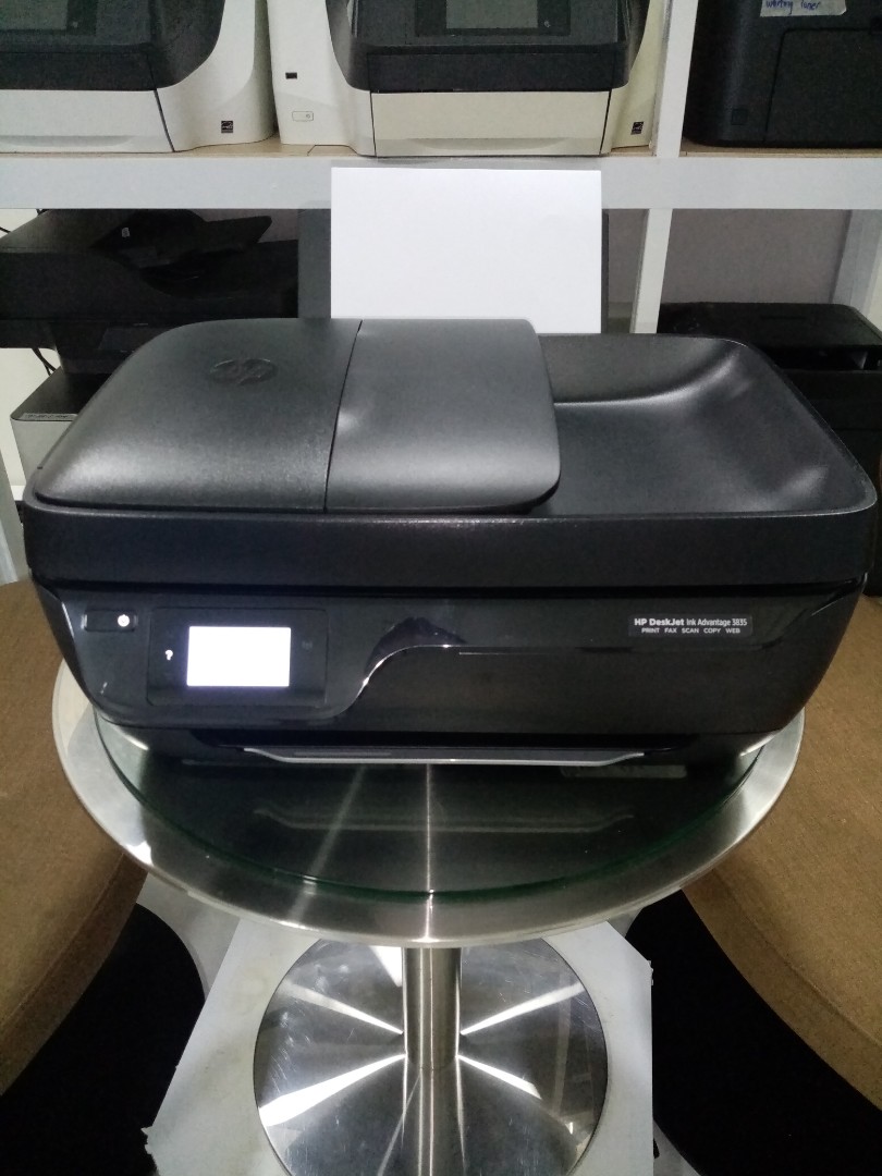 Hp Deskjet Ink Advantage 3835 Printer Almost New 2 New Cartridge Computers Tech Printers Scanners Copiers On Carousell