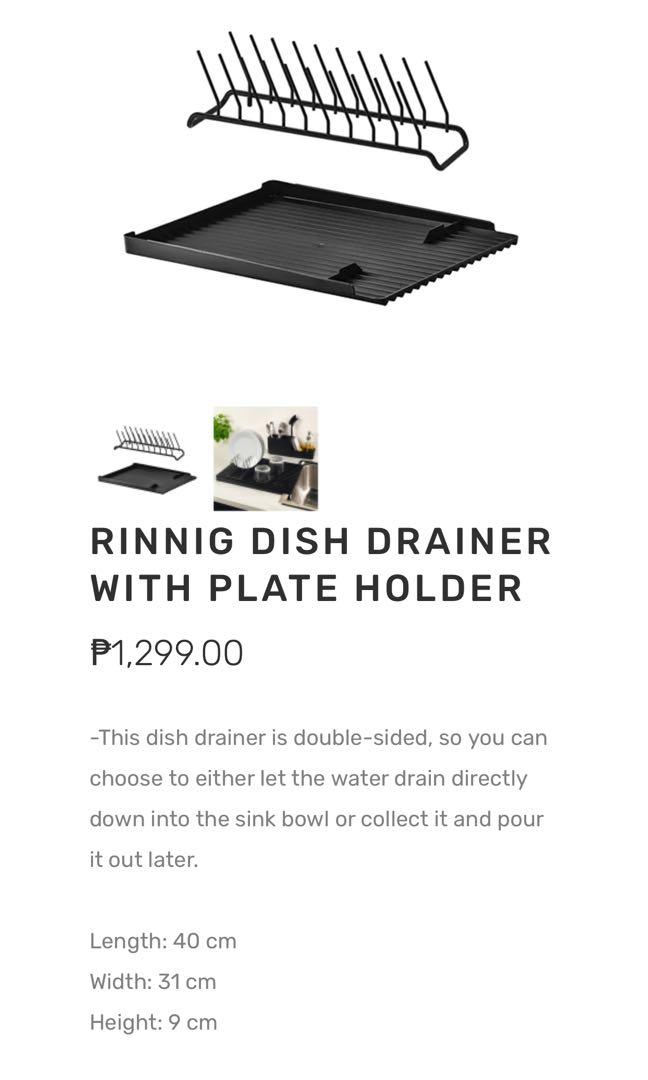 RINNIG Dish drainer, double-sided - IKEA