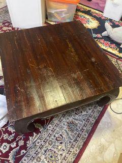 Jati small square table