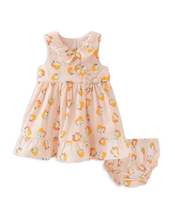 Kate Spade Toddler Girl Orange Print Dress with Bloomer Set, Babies & Kids,  Babies & Kids Fashion on Carousell