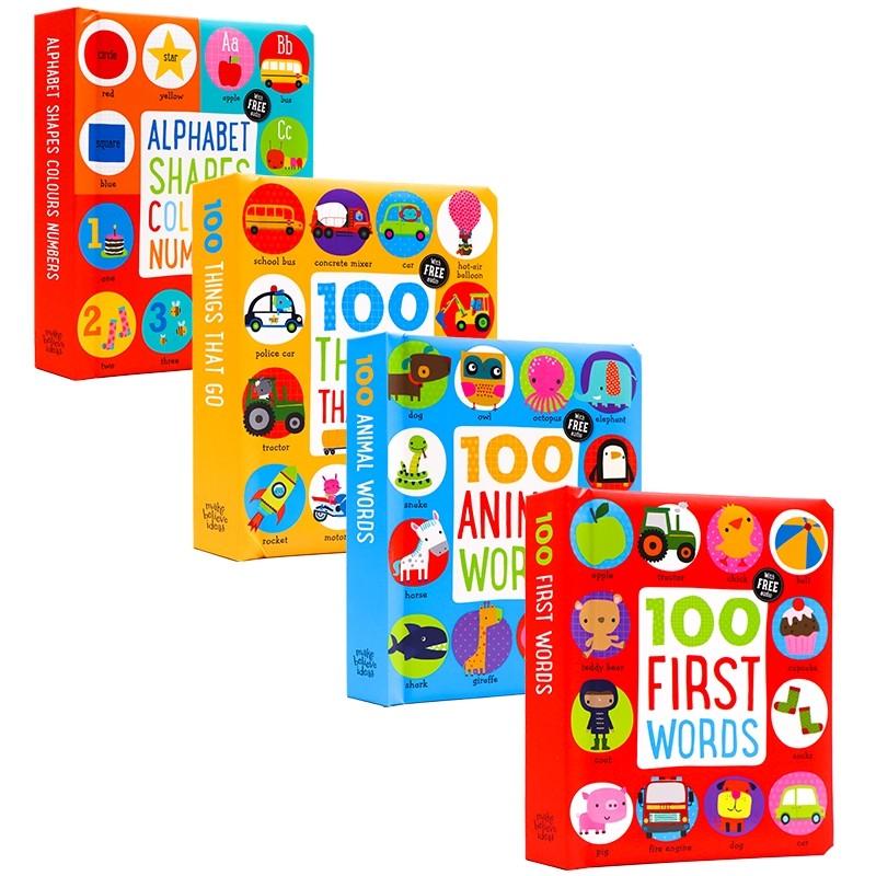 #4 Cute Cognition Puzzle Cards in Metal Storage Box,Numbers/Letters/Shapes/Animals Early Learning Toys for Toddlers Kids 0-6 Years Old Gift 