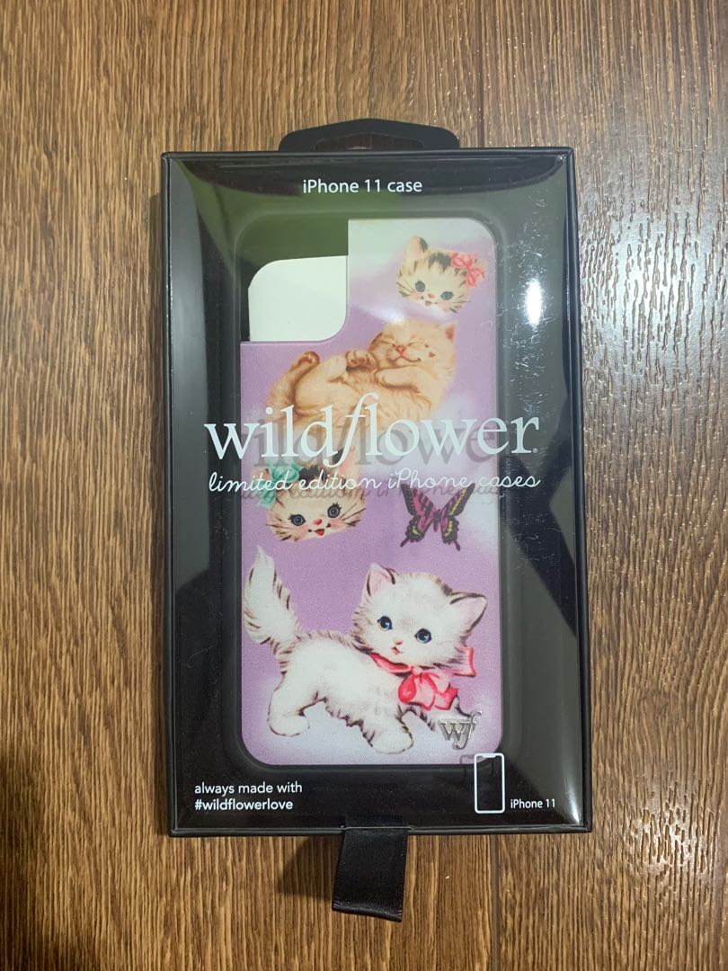 Kitten Wildflower case for iPhone 11, Mobile Phones & Gadgets, Mobile