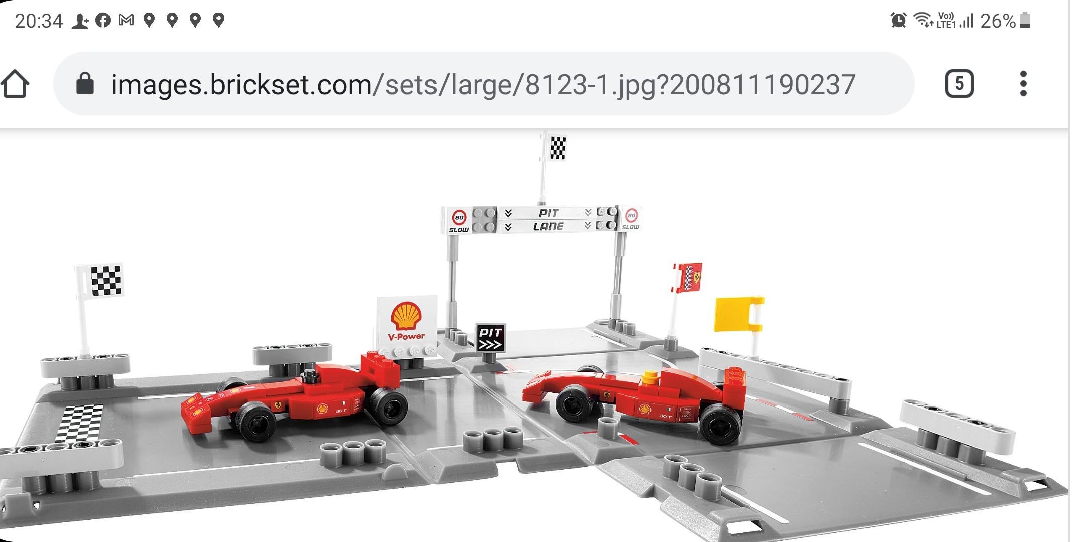Lego 8123 sale
