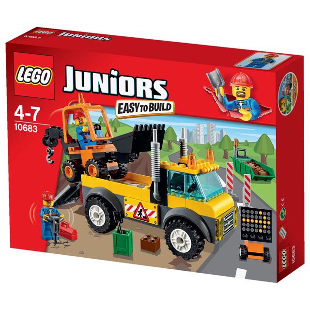Sealed Lego Juniors 10683 Road Work Truck  Brand New 