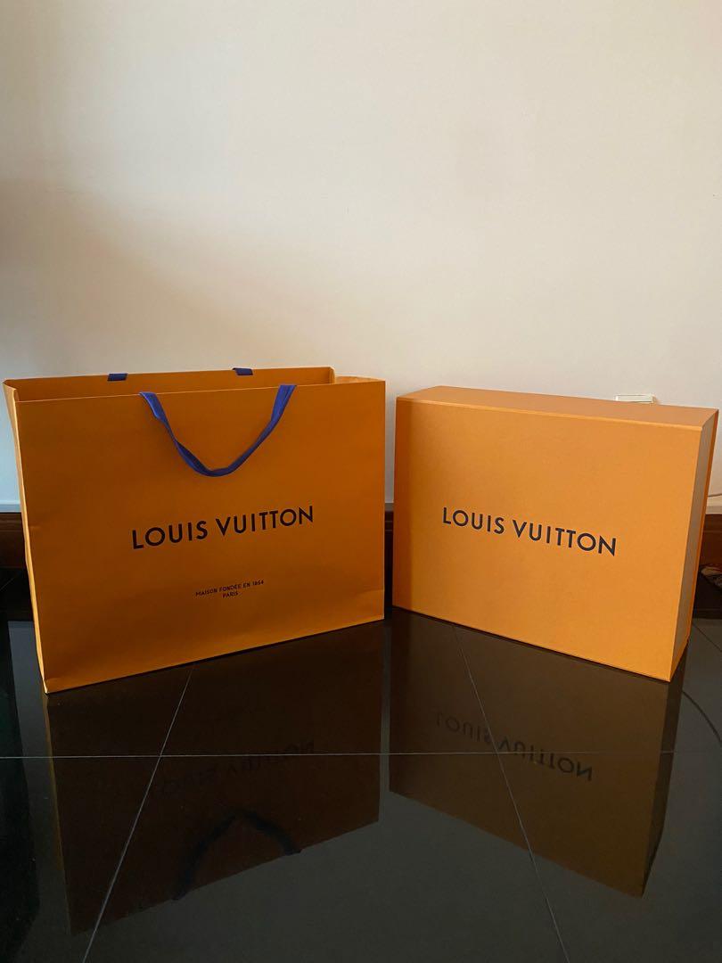 Louis Vuitton Gift Packaging Boxes and Paper Bags 3D model  CGTrader
