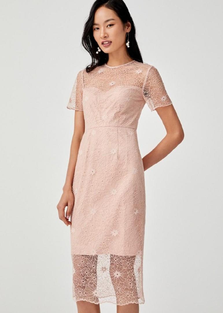Love Bonito Pink Blush Alisha Lace 