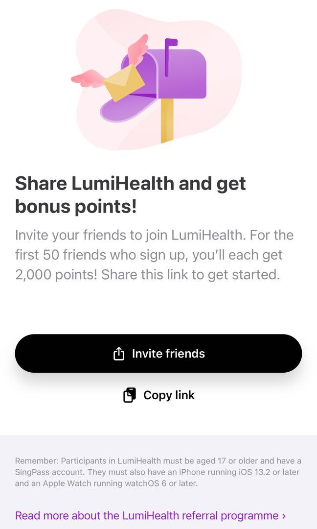Lumi health use my referral link 