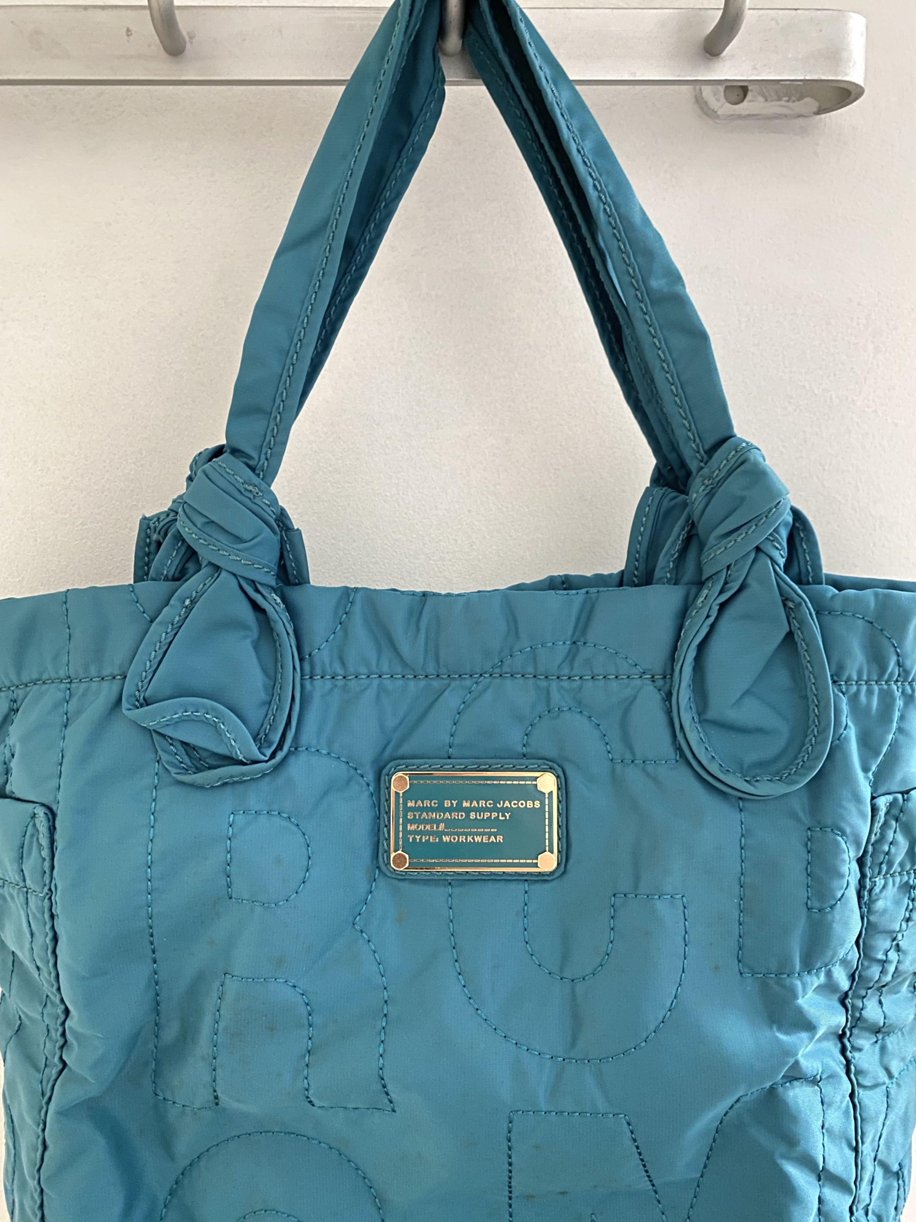 Marc jacobs large shop quilted nylon tote