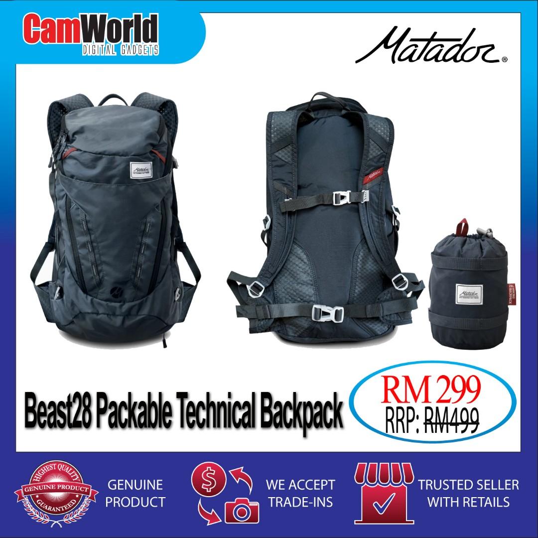 Matador beast28 sales packable technical backpack
