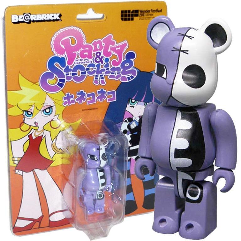 Medicom Toy Panty & Stocking with Garterbelt Bearbrick Be@rbrick 