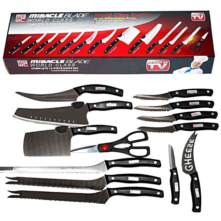 Miracle Blade 13-piece World Class Knife Set - 20405944