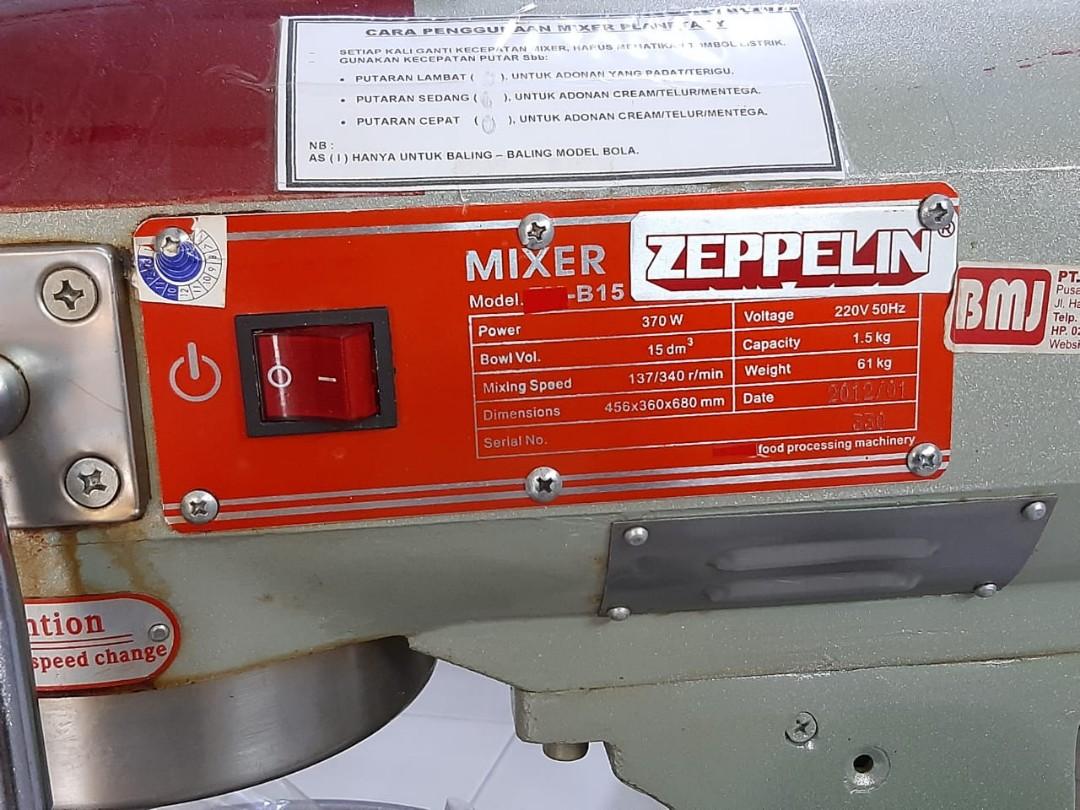 Mixer Zeppelin B15, Kitchen & Appliances di Carousell