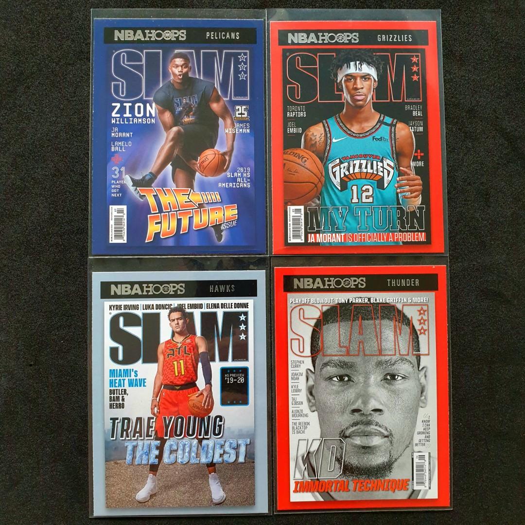 NBA Hoops 202021 SLAM Inserts (Lot of 8) NBA Cards, Hobbies & Toys