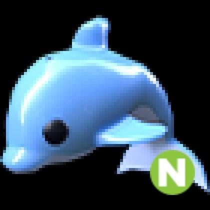 Neon Dolphin Adoptme Roblox Video Gaming Gaming Accessories Game Gift Cards Accounts On Carousell - roblox dolphin head