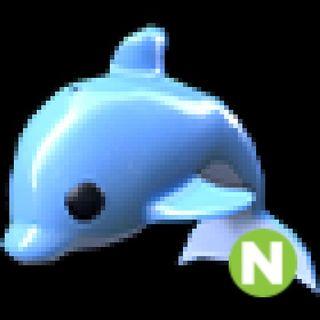 Neon Dolphin Adoptme Roblox Video Gaming Gaming Accessories Game Gift Cards Accounts On Carousell - roblox dolphin hat