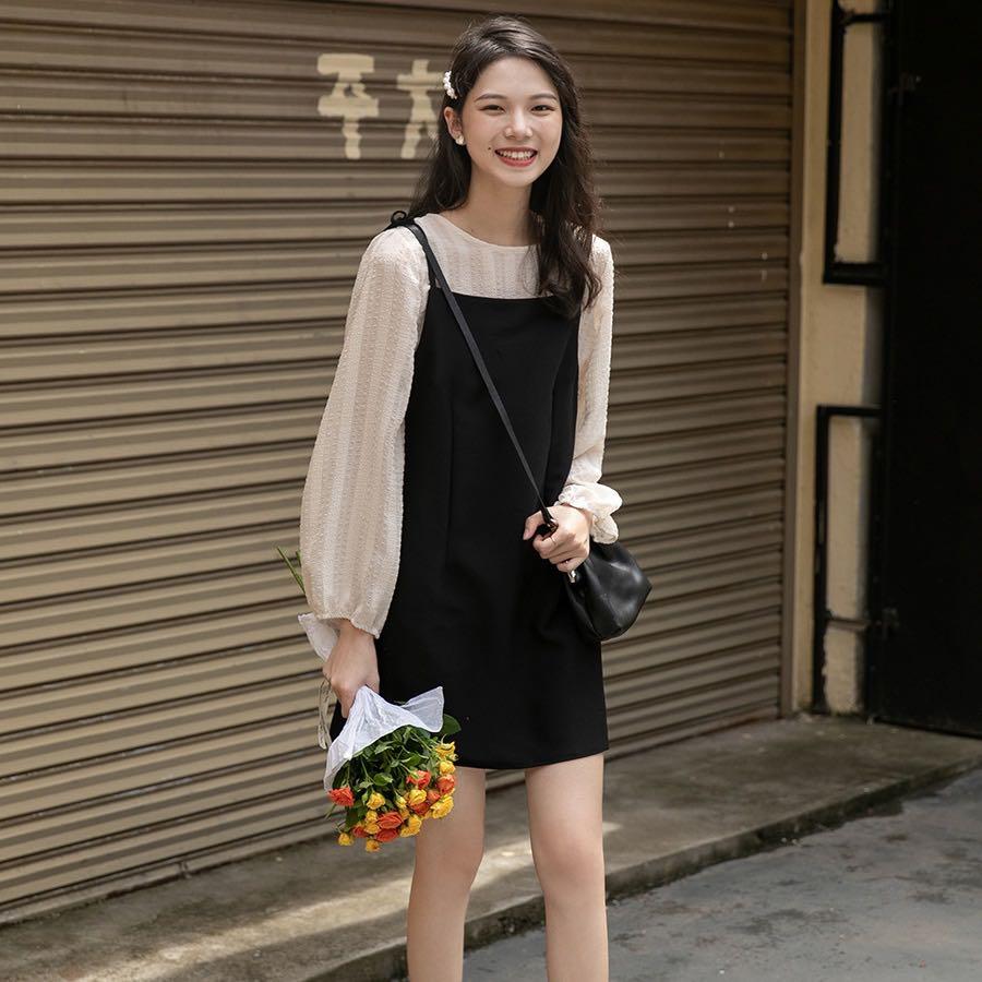 NEW Korean 2 pieces Dress M size