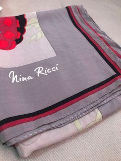 Nina Ricci 100% Silk Scarf