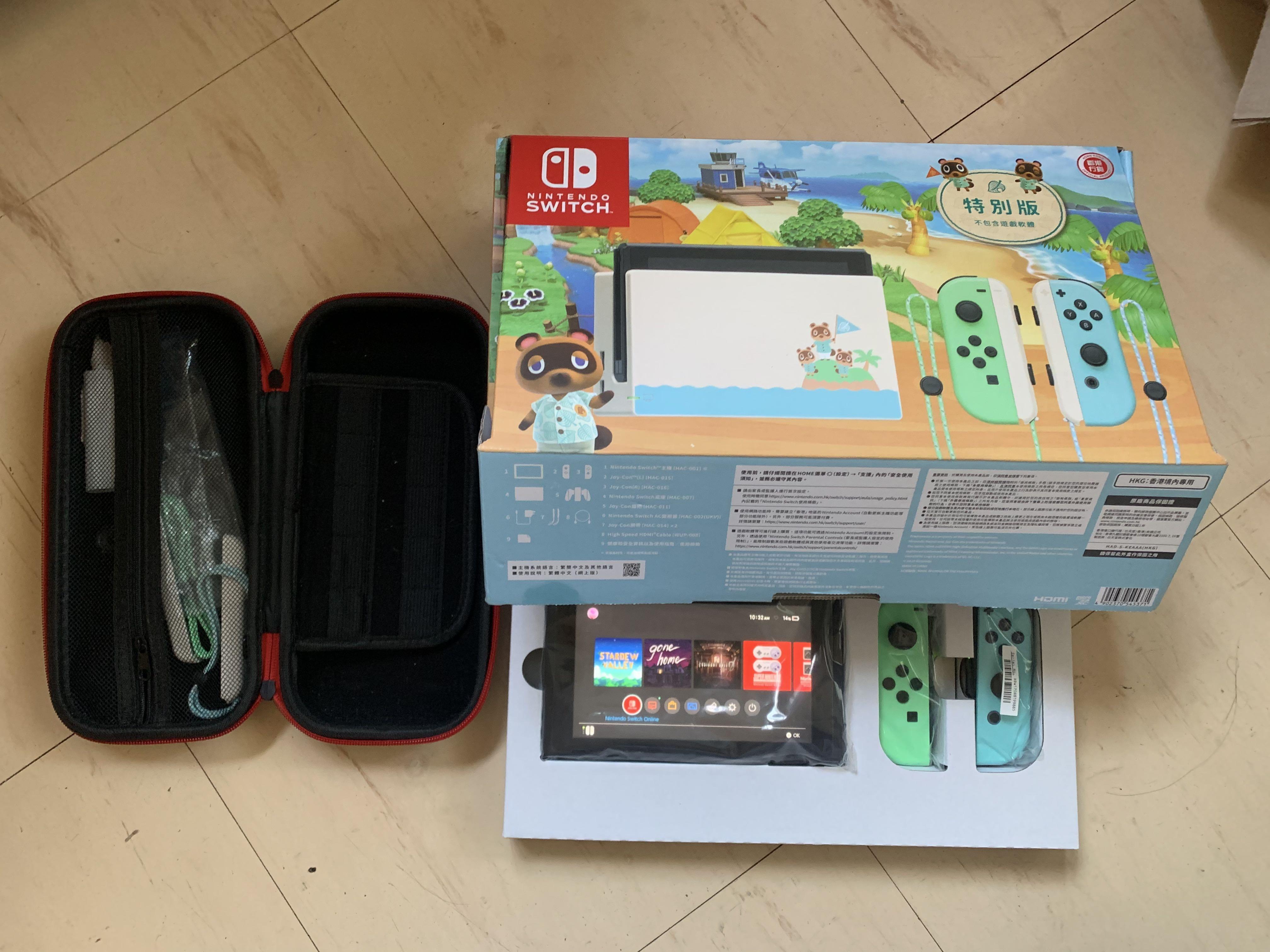 Nintendo Switch Acnh Version Video Gaming Video Game Consoles Nintendo On Carousell