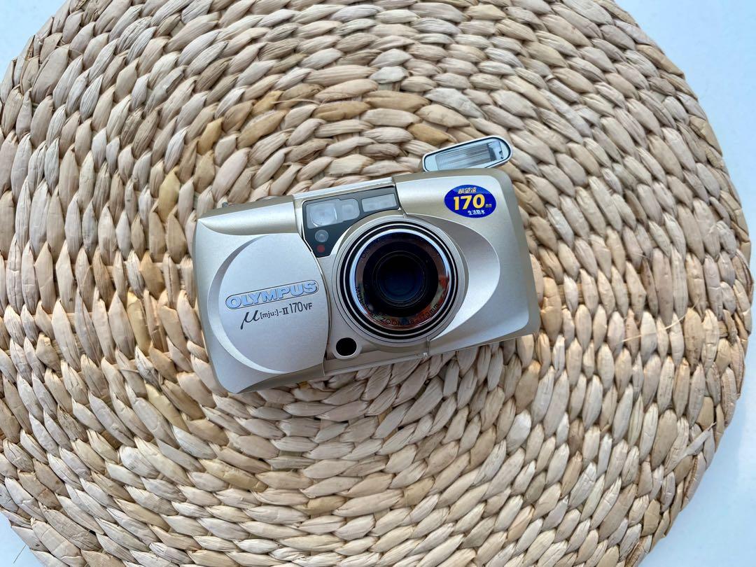 Olympus μ[mju:] ii ZOOM 170 VF 傻瓜菲林相機, 攝影器材, 鏡頭及裝備