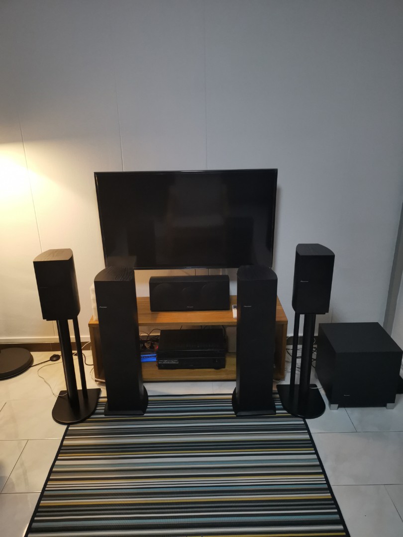 Pioneer 5.1 Home Theatre System & Yamaha AV Receiver, Audio, Soundbars, Speakers & Amplifiers on