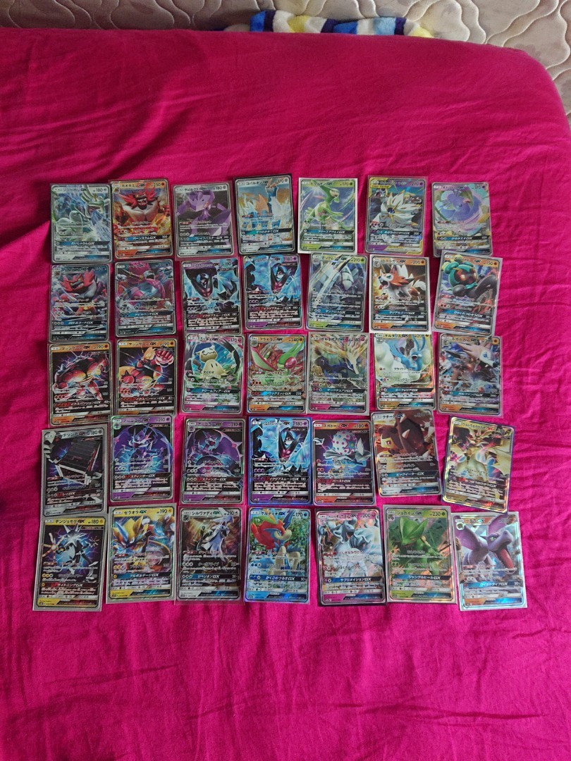 Pokemon Japanese GX and Tag Team RR bulk Cards, Hobbies & Toys, Toys ...