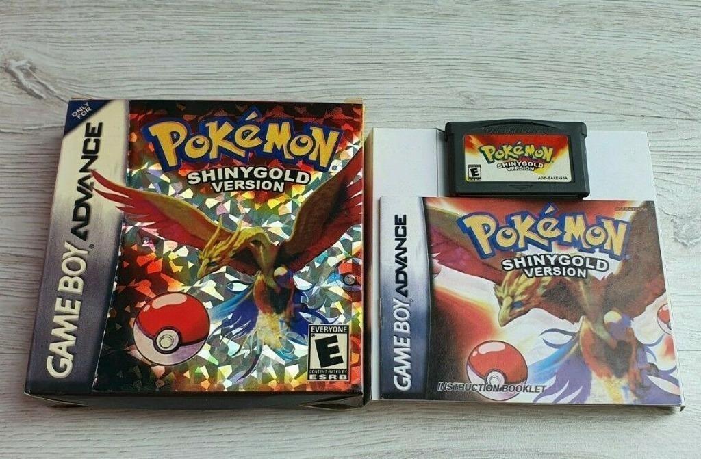 Pokemon™ Shiny Gold - (GBA) Game Boy Advance - Game Case with Cover 