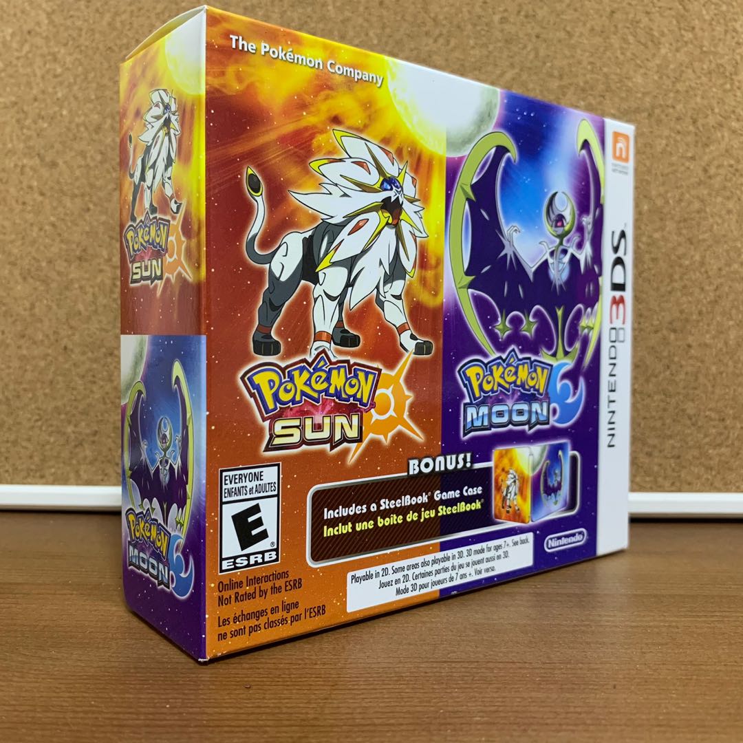 Pokemon sun and moon dual sales pack