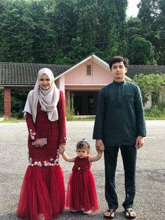 Affordable Baju Raya Merah For Sale Muslimah Fashion Carousell Malaysia