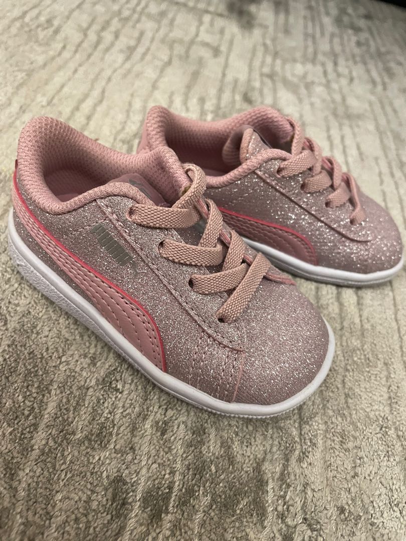 Puma glitter toddler shoes clearance