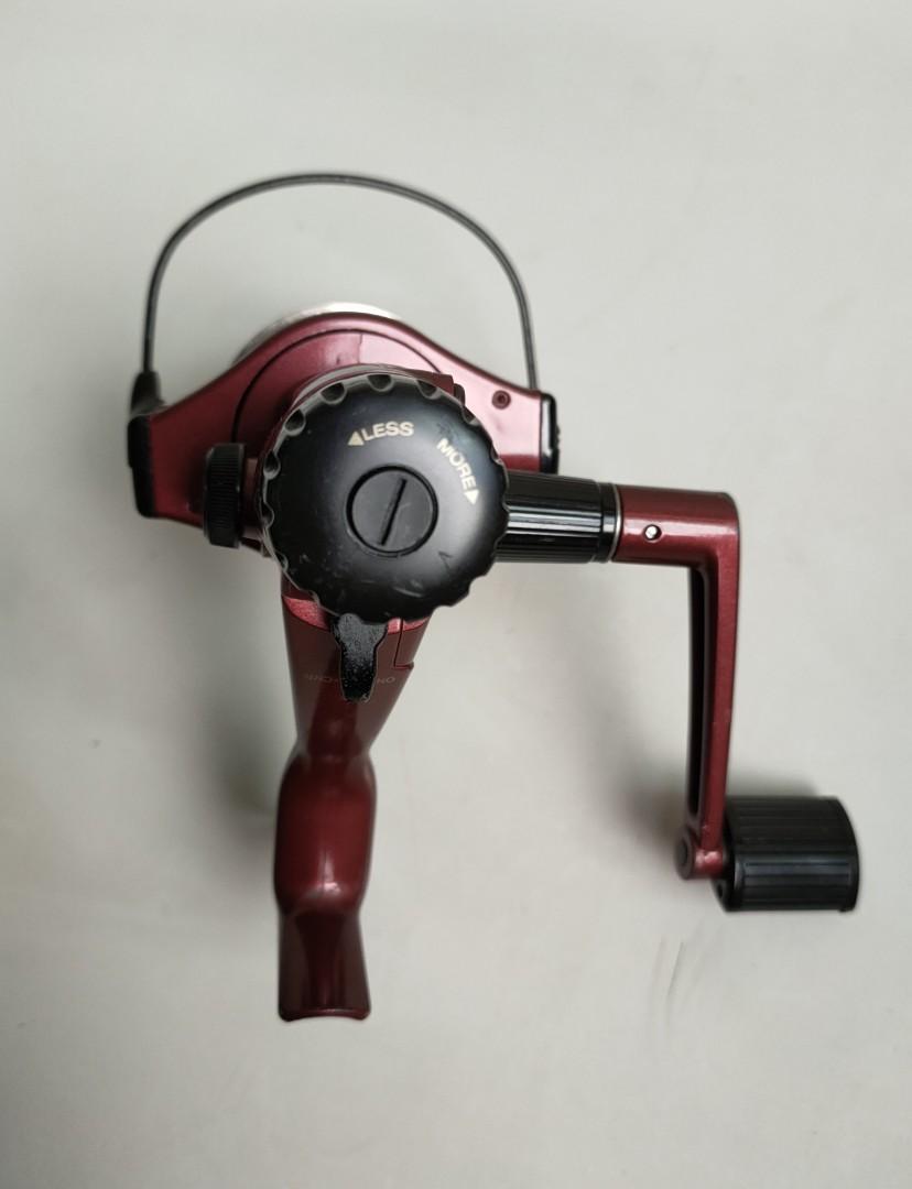 Zebco Quantum, Other, Zebco Quantum Xr6 Long Stroke Spinning Fishing Reel  Vintage Red