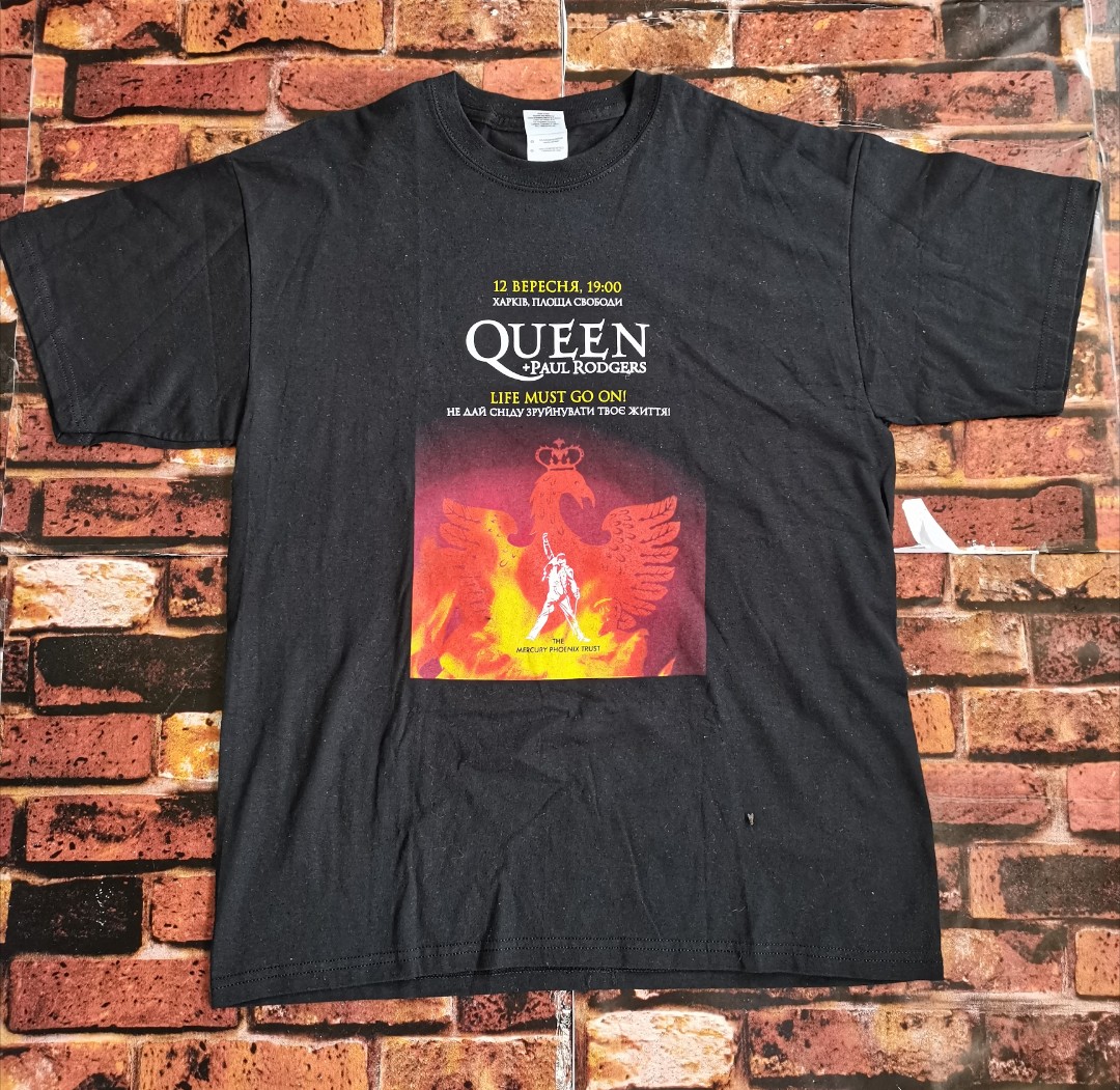 queen paul rodgers shirt deadstock