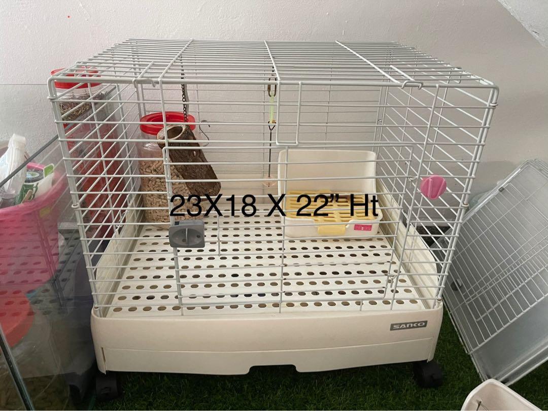 引き取り限定: Sanko&Gex cage for small animals - 小動物