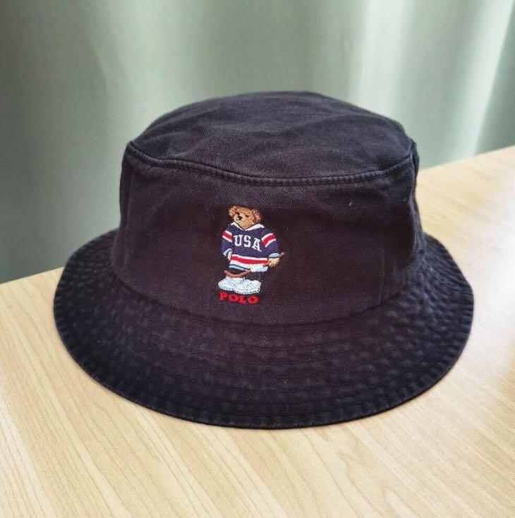 polo ralph lauren bucket hat/cap, Men's Fashion, Watches & Accessories, Cap  & Hats on Carousell