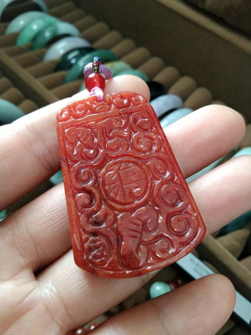 Red sales jade price