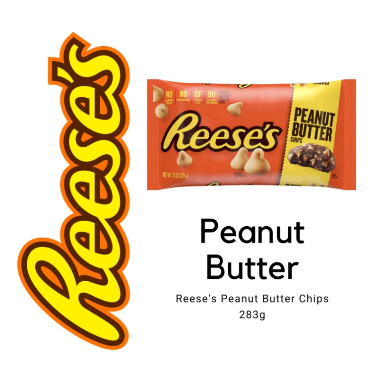 Reese's Peanut Butter Chips 283g, Food & Drinks, Packaged & Instant