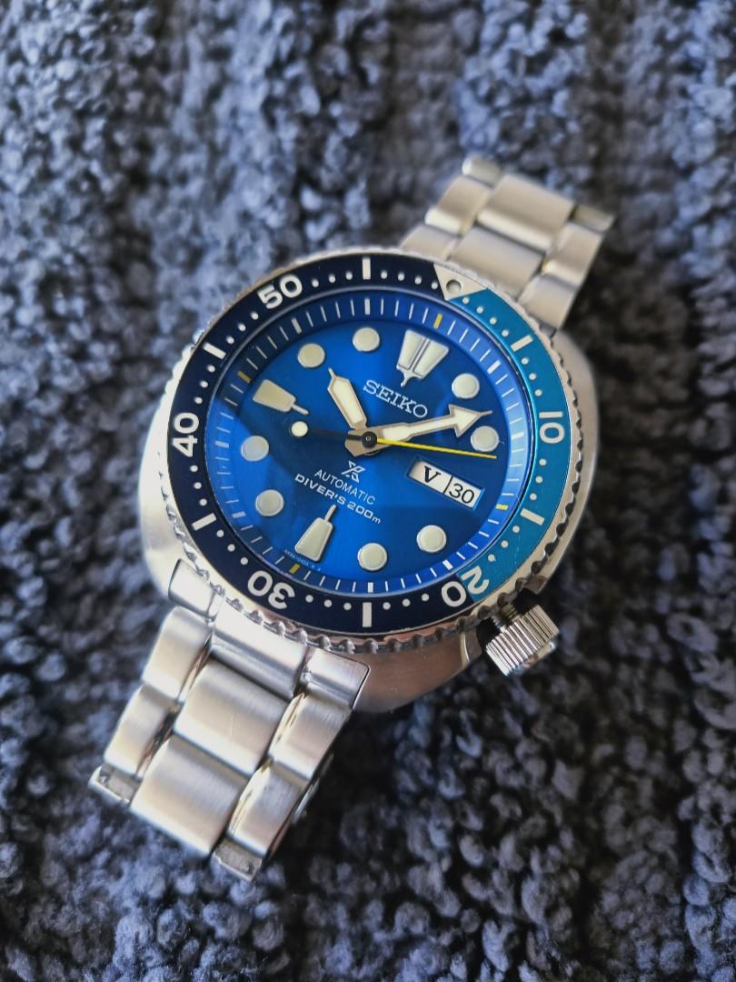 Seiko Blue Lagoon Turtle Automatic Diver Watch SRPB11K1 (Limited Edition,  Modded), Men's Fashion, Watches \u0026 Accessories, Watches on Carousell