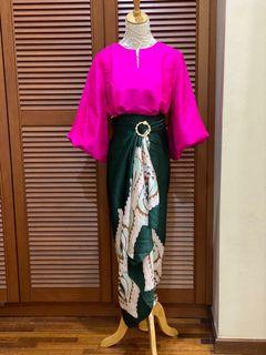 Shantung Silk Top