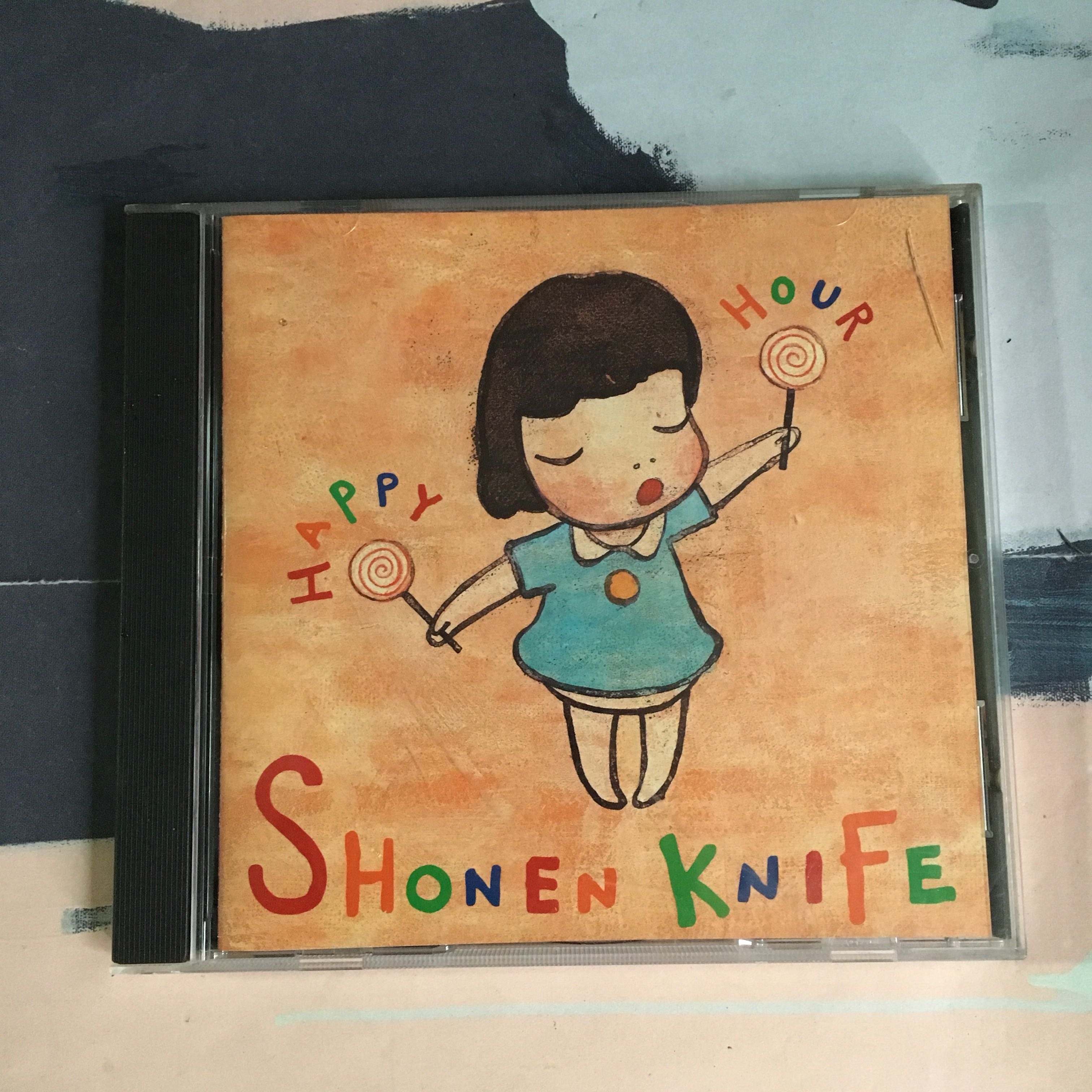 Shonen Knife Happy Hour CD 奈良美智親繪封面, 興趣及遊戲, 收藏品及 