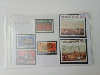 Singapore (6 stamps)