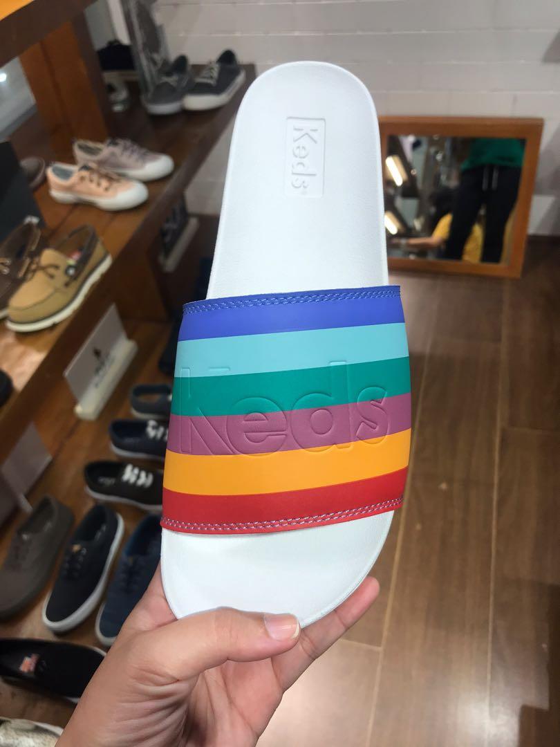Keds online rainbow slides