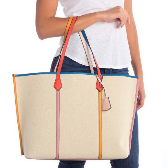 Perry canvas sales oversized tote